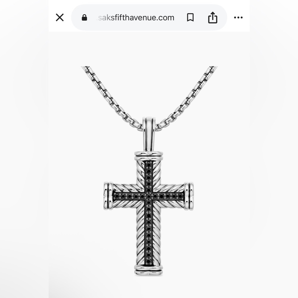 David Yurman Chevron Pendant - Picture 2 of 9